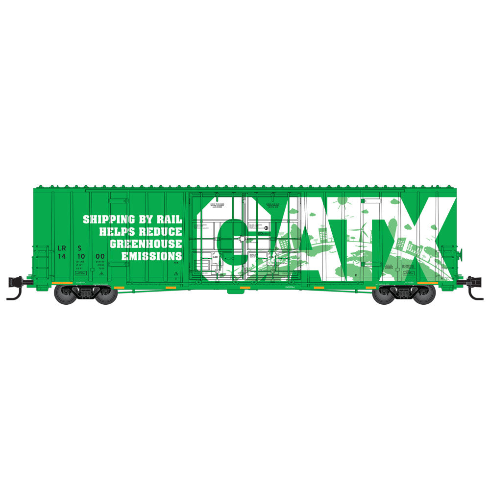 MTL 12300080 N GATX 60' Rib Side Double Plug Door High Cube Boxcar Rd #141000