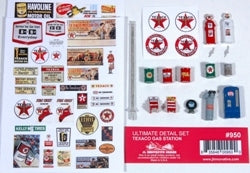 JLI 950 HO Texaco Gas Station, Ultimate Detail Set