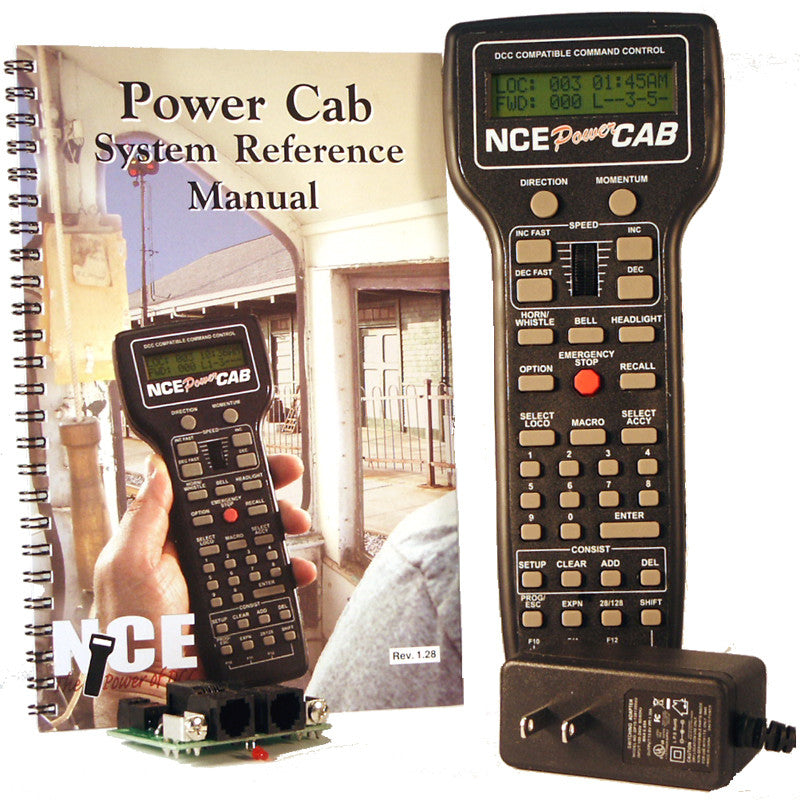 NCE 05240025 POWER CAB COMPLETE STARTER SET