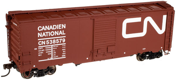 ATL 20001390 HO Post War Box Car With 6 Foot Door CN 538579